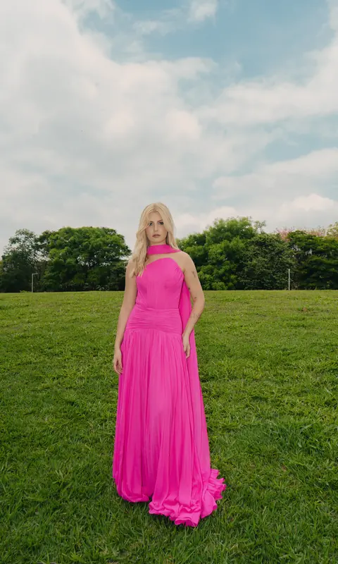 Vestido Malibu, pink, da coleção Summer Muse.